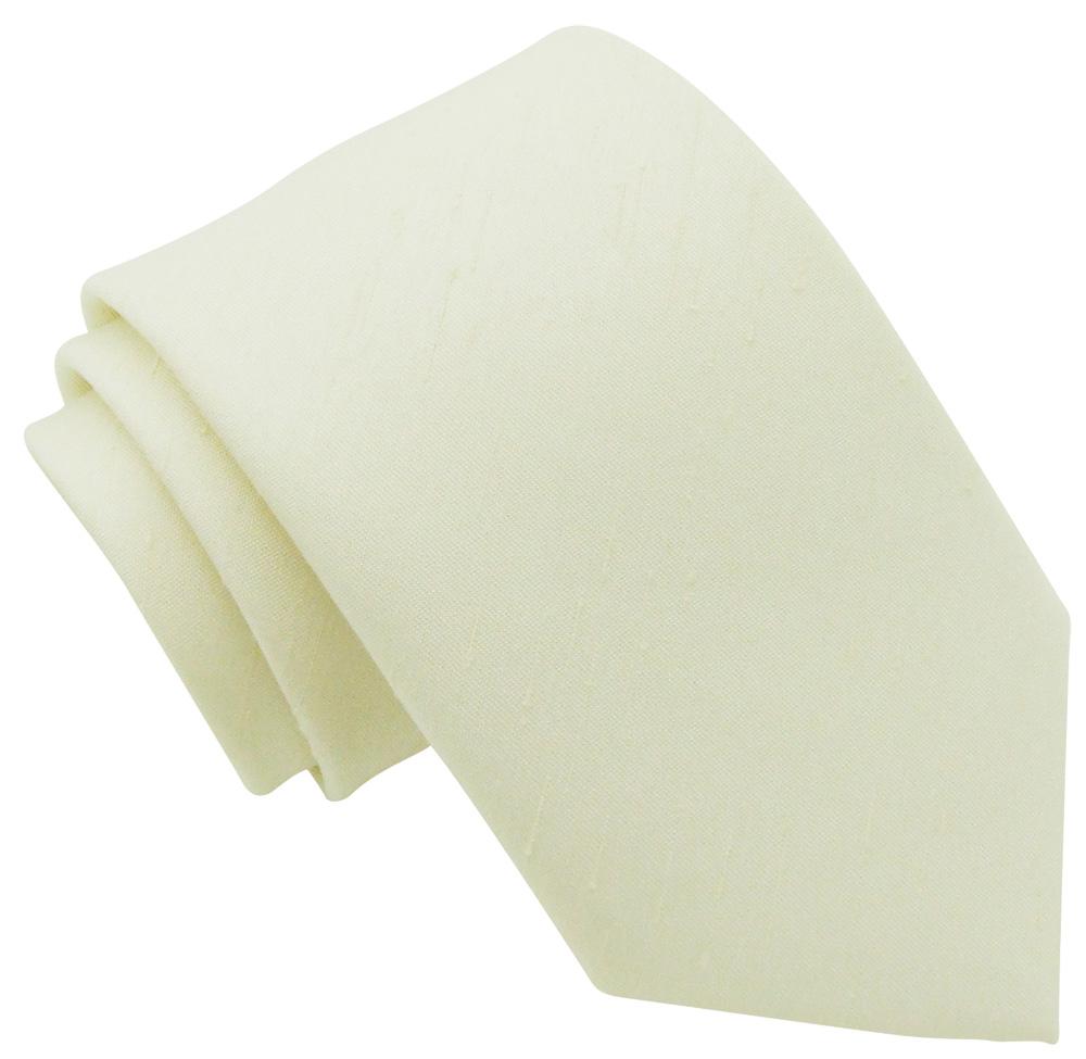 Champagne Ivory Shantung Wedding Ties - Wedding Tie - Regular - Swagger & Swoon