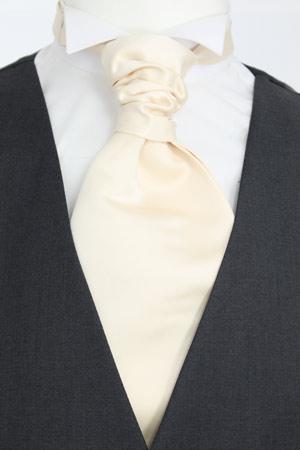 Champagne Ivory Wedding Cravats - Wedding Cravat - Pre-Tied - Swagger & Swoon