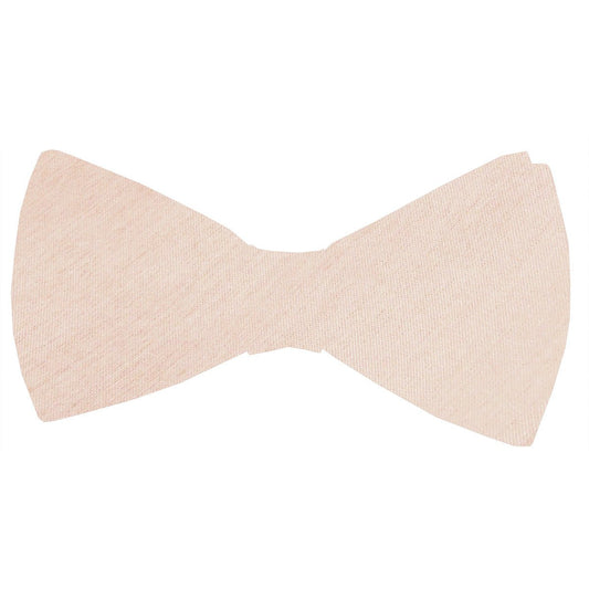 Champagne Shantung Bow Ties - Wedding Bow Tie - Pre-Tied - Swagger & Swoon