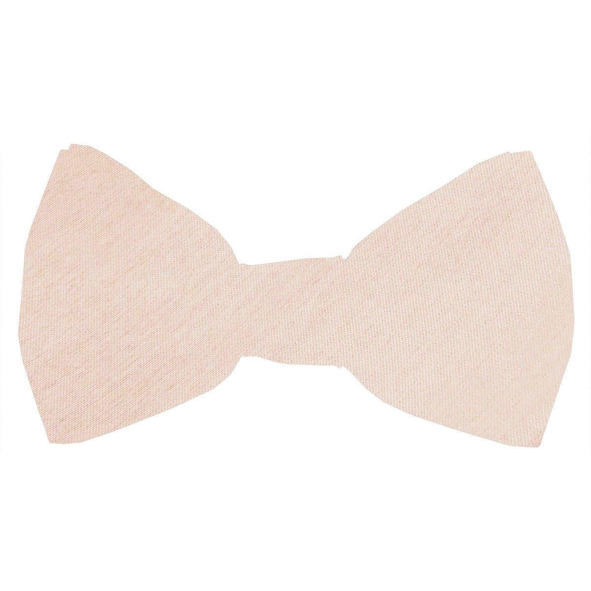 Champagne Shantung Boys Bow Ties - Childrenswear - Neckstrap - Swagger & Swoon