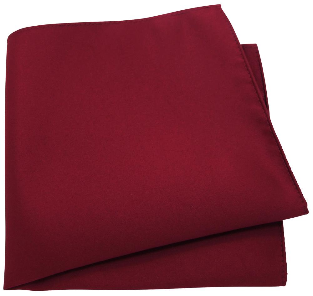 Cherry Red Pocket Square - Wedding Pocket Square - - Swagger & Swoon