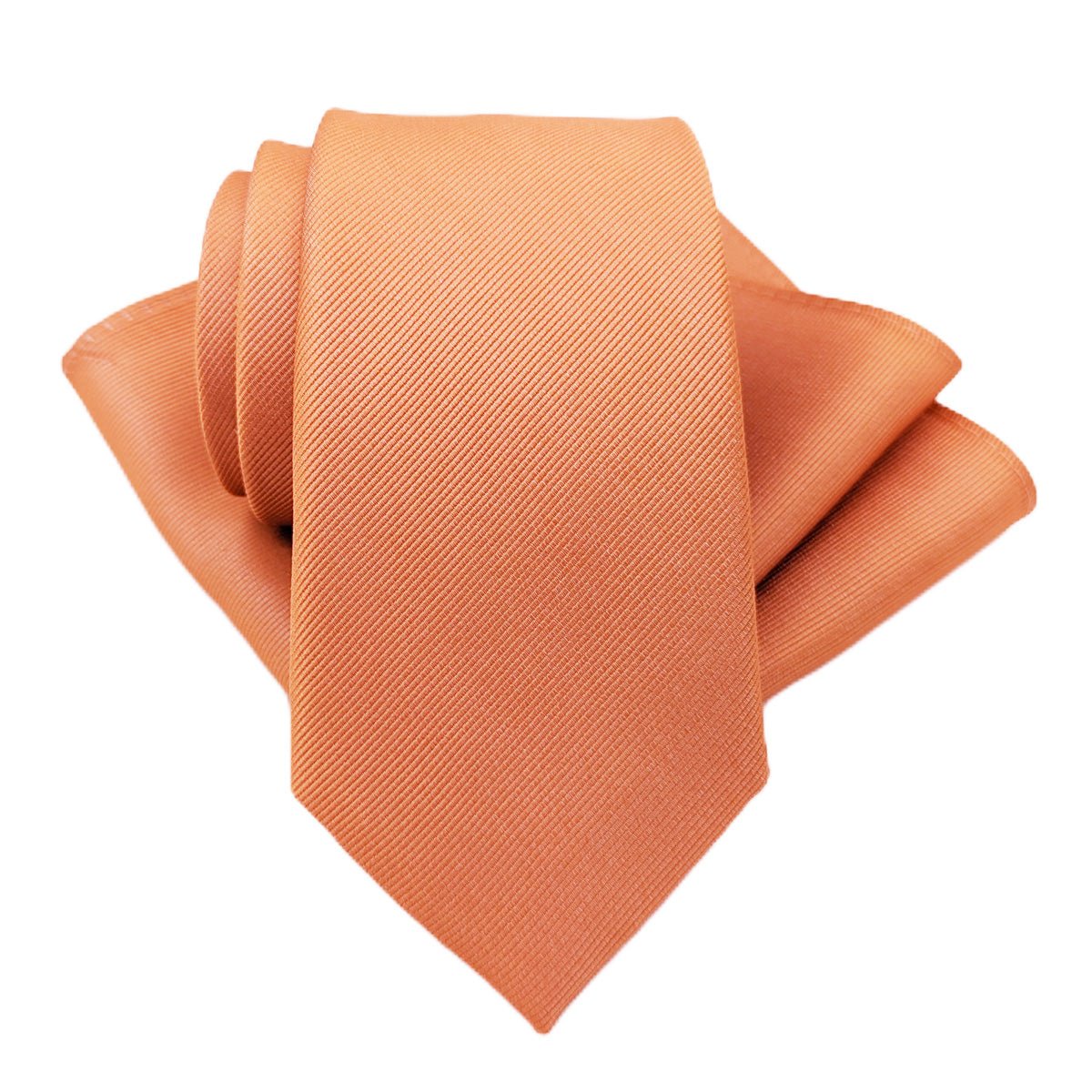 Copper Rose Silk Pocket Square - Wedding Pocket Square - - Swagger & Swoon