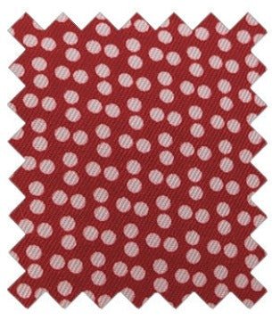 Cranberry Dotty Wedding Swatch - Swatch - - Swagger & Swoon