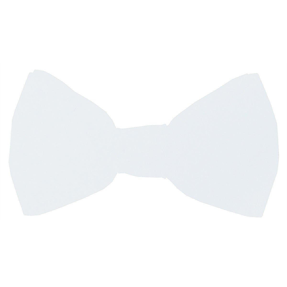 Crisp White Boys Bow Ties - Childrenswear - Neckstrap - Swagger & Swoon