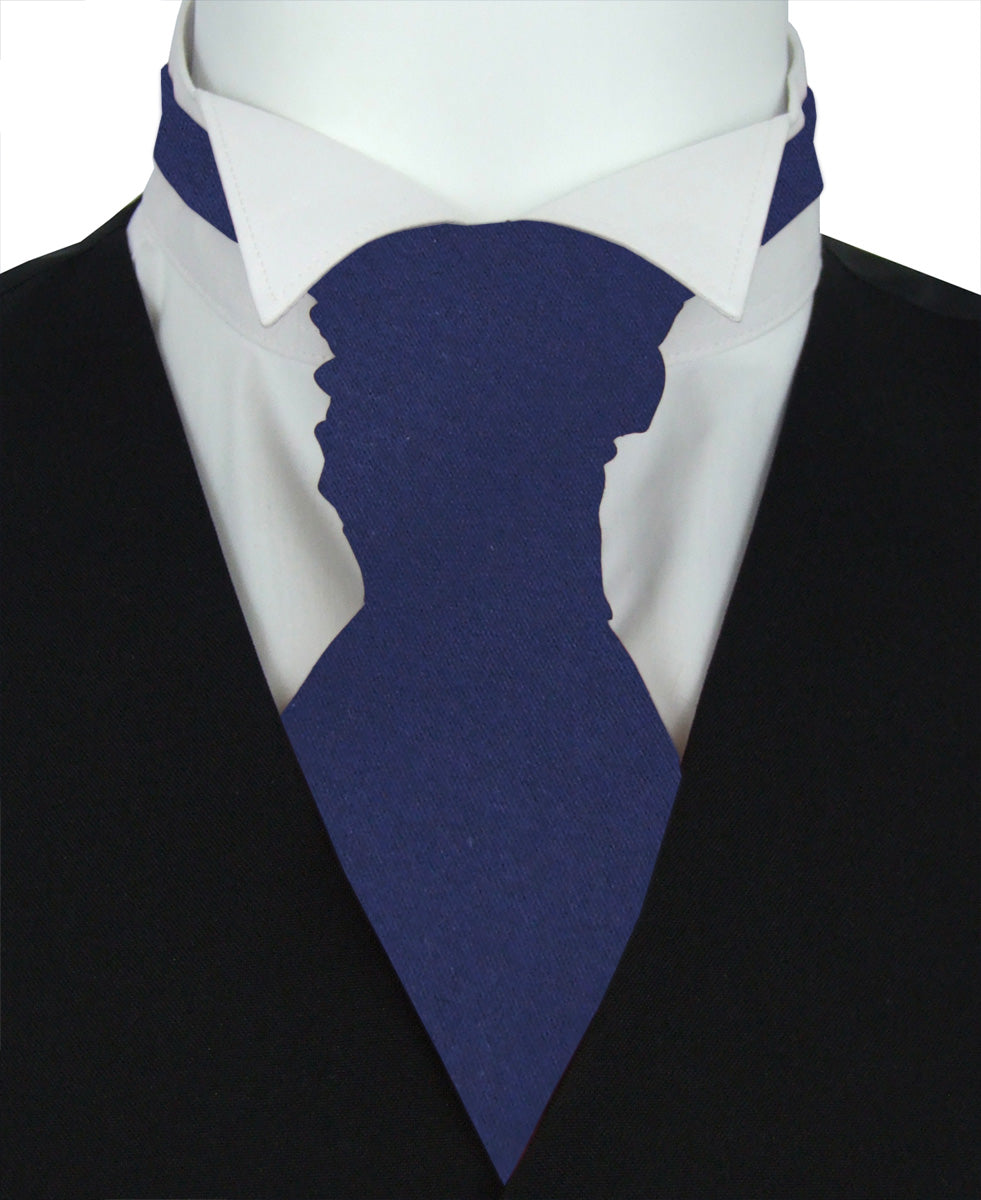 Prussian Blue Wedding Cravat
