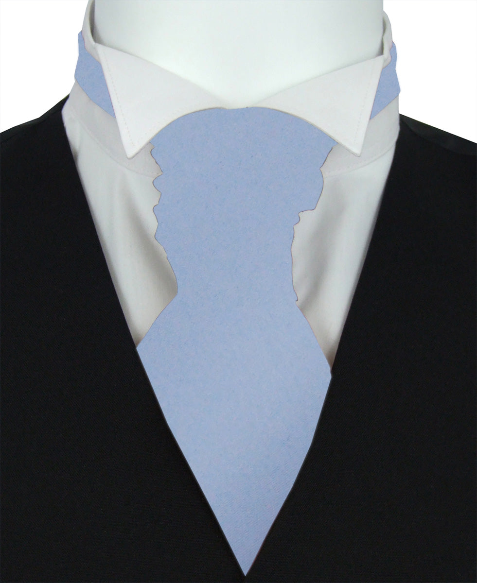 Mid Blue Boys Wedding Cravat