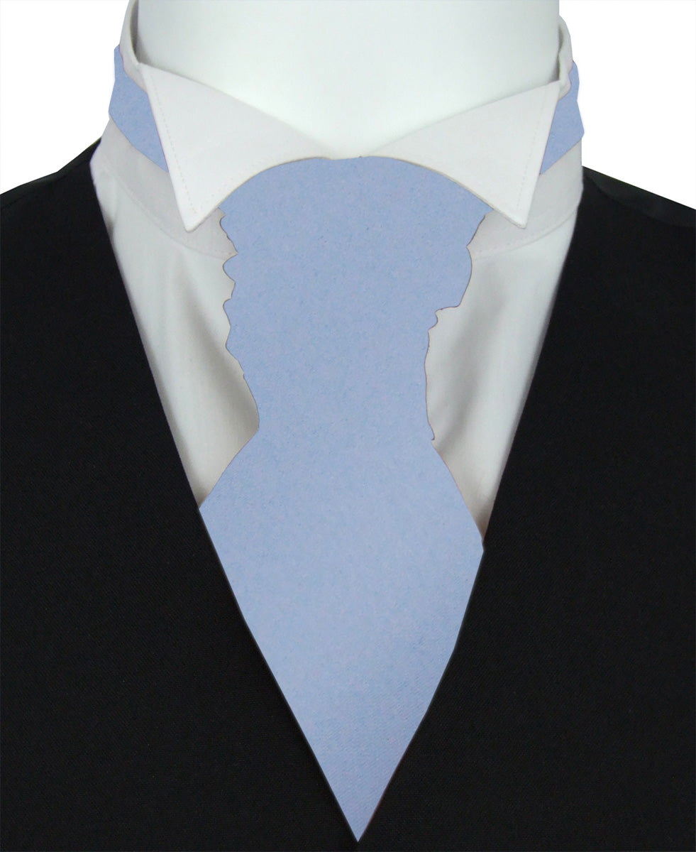 Mid Blue Wedding Cravat