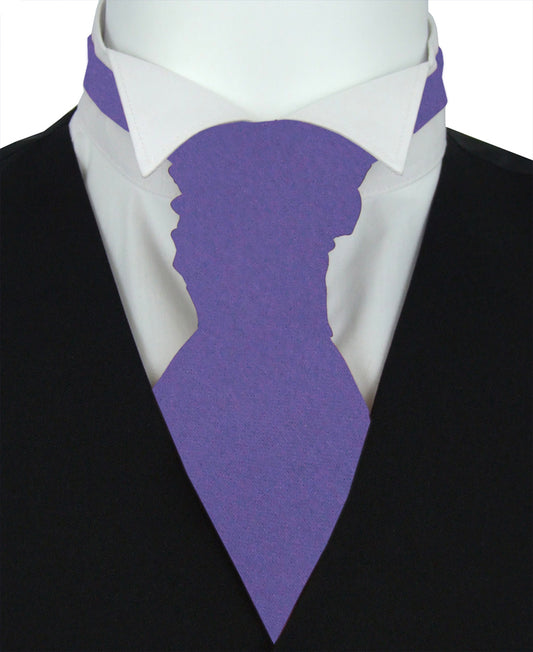 Violet Wedding Cravat