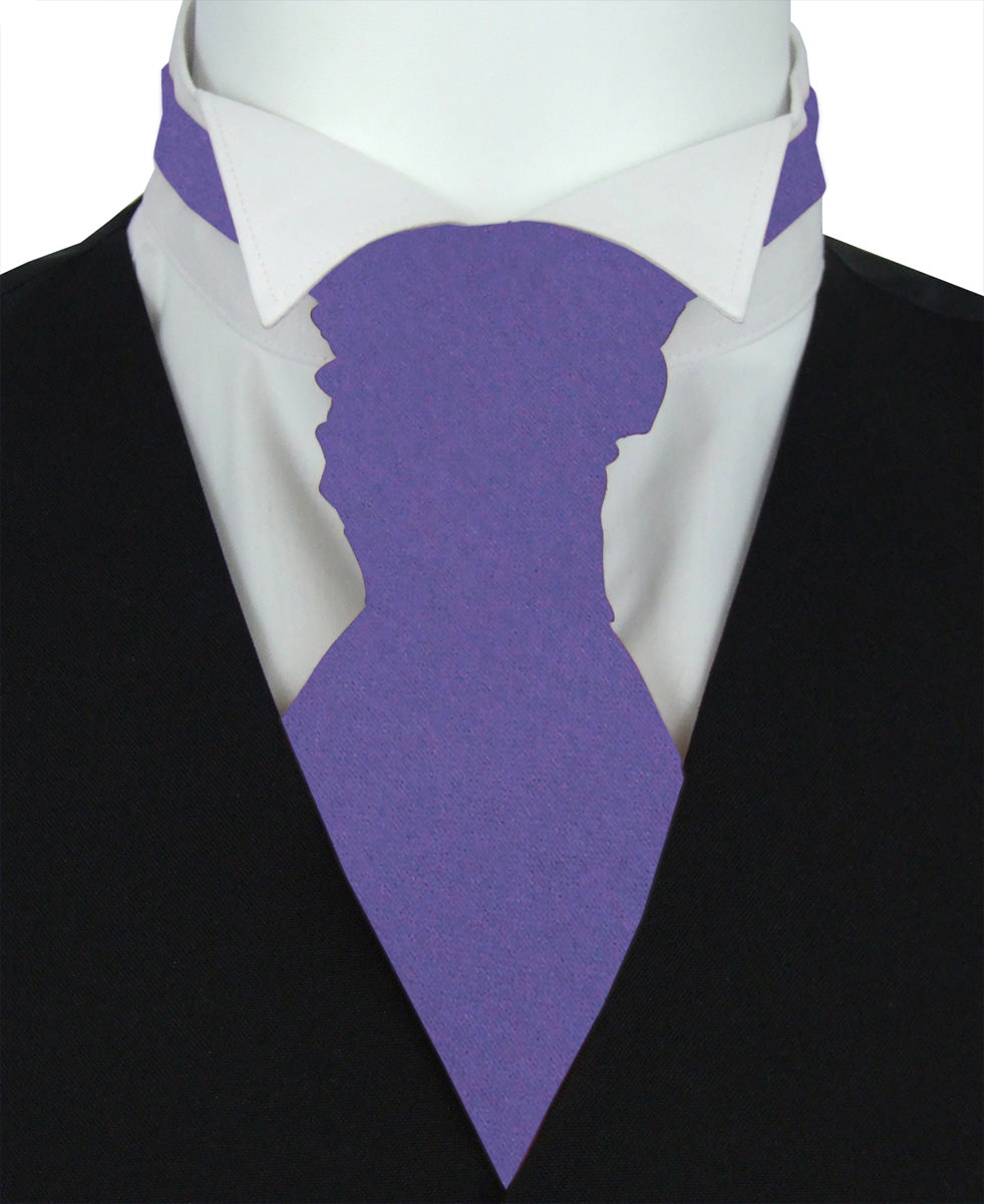 Violet Boys Wedding Cravat