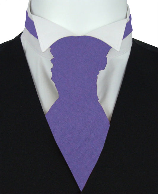 Violet Boys Wedding Cravat