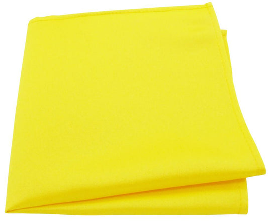 Daffodil Yellow Pocket Square - Wedding Pocket Square - - Swagger & Swoon