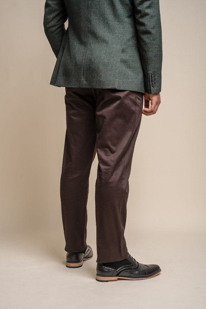 Dakota Chocolate Chinos - Chinos - 30S - Swagger & Swoon