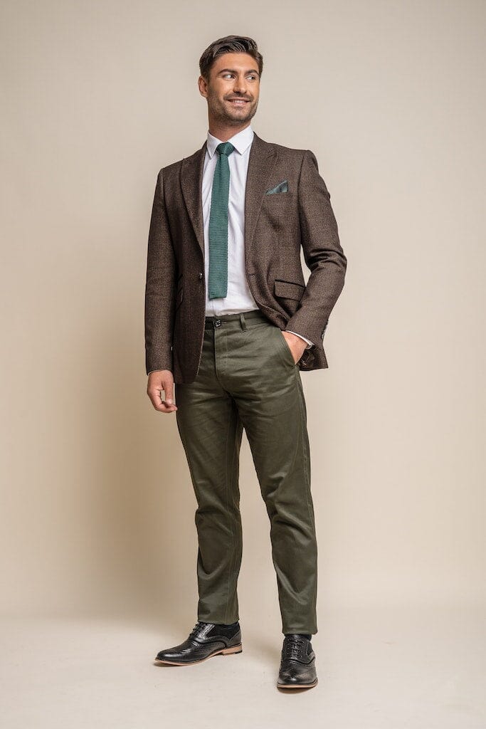 Dakota Olive Chinos - Chinos - 30S - Swagger & Swoon