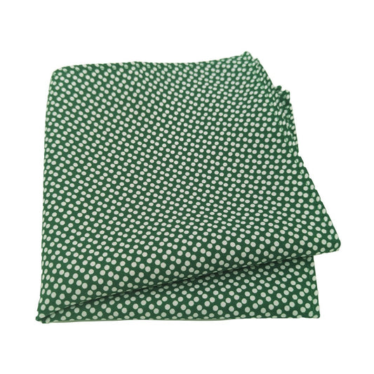 Dark Green Dotty Pocket Square - Wedding Pocket Square - - Swagger & Swoon