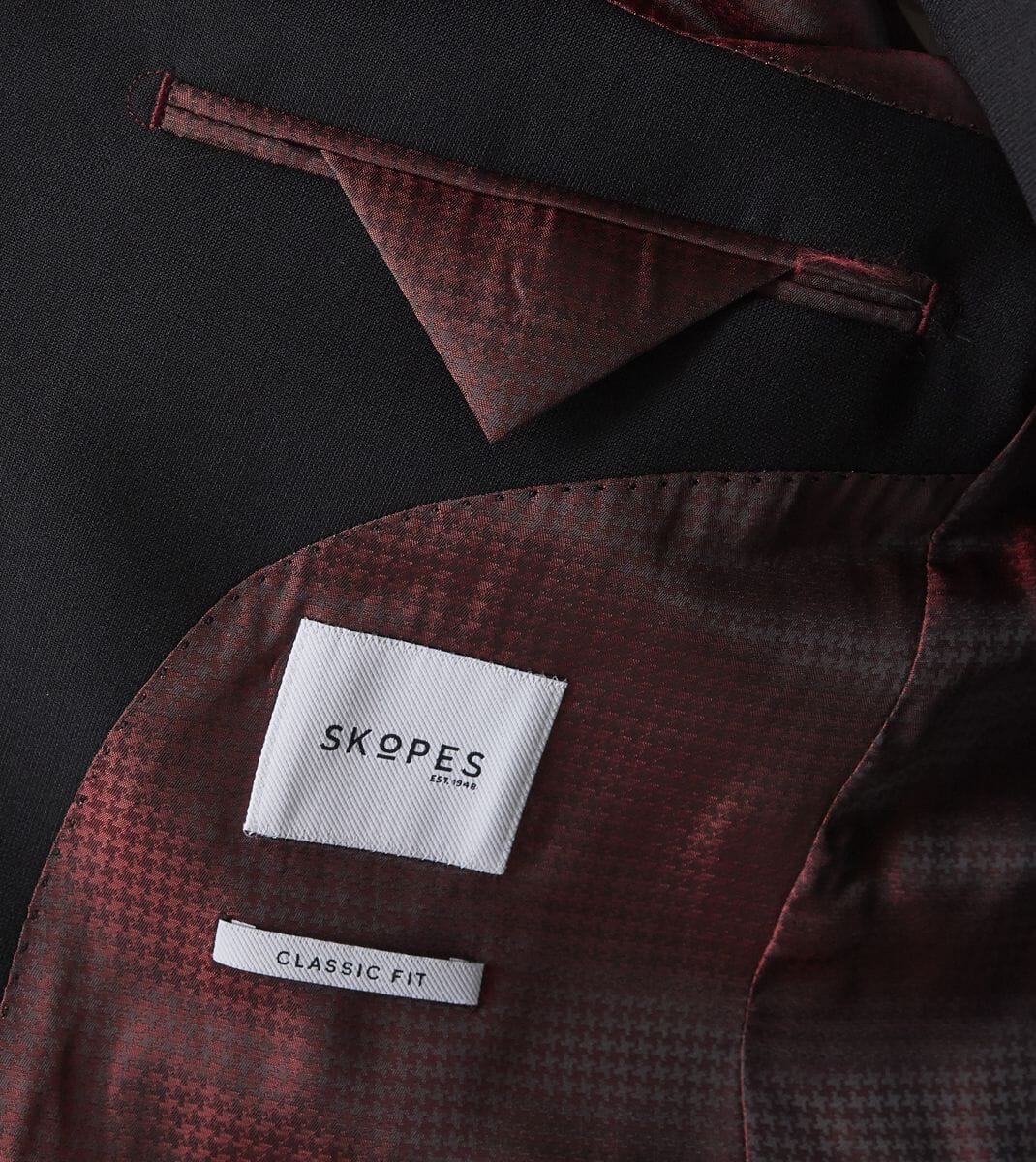 Darwin 2 Button Black Jacket - Blazers & Jackets - - THREADPEPPER