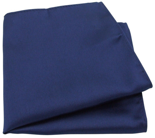 Deep Blue Pocket Square - Wedding Pocket Square - - Swagger & Swoon