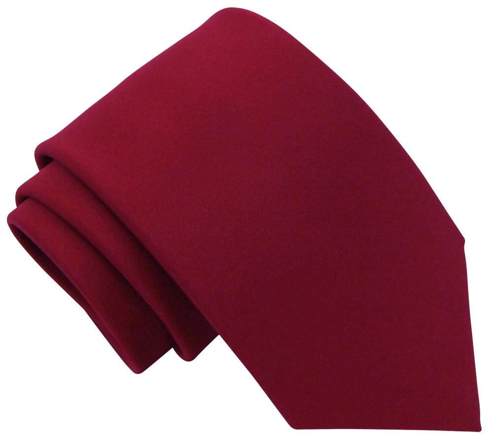 Deep Red Boys Ties - Childrenswear - Self-Tie - Swagger & Swoon