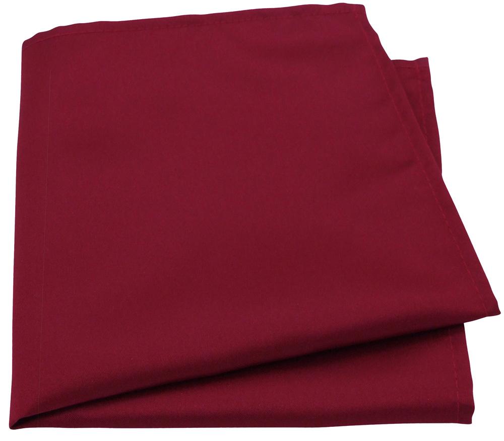 Deep Red Pocket Square - Wedding Pocket Square - - Swagger & Swoon