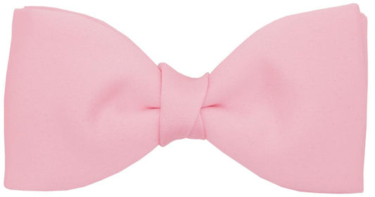 Delicate Pink Bow Tie - Wedding
