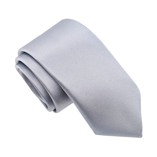 Dusty Blue Silk Wedding Tie - Wedding Tie - Regular - Swagger & Swoon