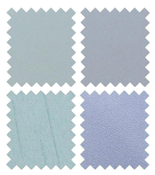 Dusty Blue Wedding Tie Swatch Pack - Swatch - - Swagger & Swoon