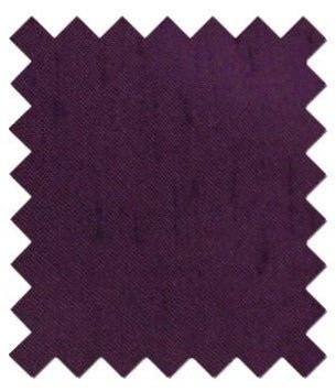 Elderberry Shantung Wedding Swatch - Swatch - - Swagger & Swoon