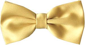 Gold Bow Tie - Wedding