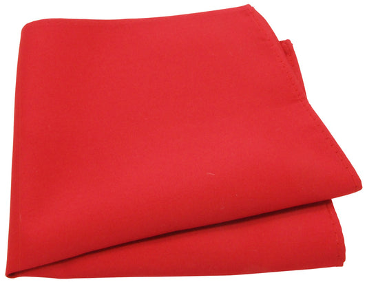 Flame Red Pocket Square