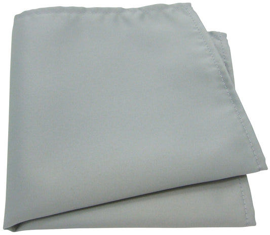 CLEARANCE - Pearl Silver Pocket Square