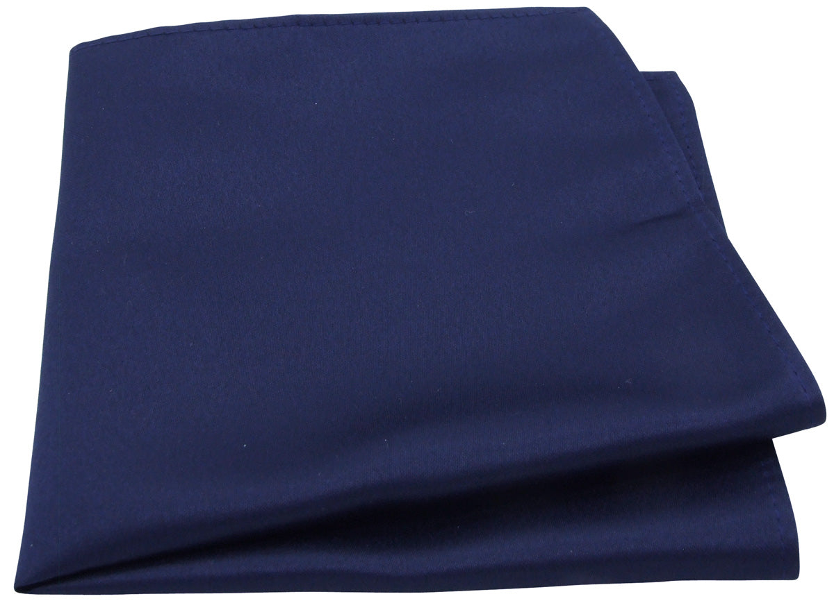 Prussian Blue Pocket Square