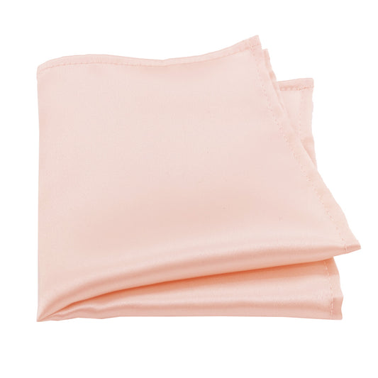 Blush Pink Silk Pocket Square