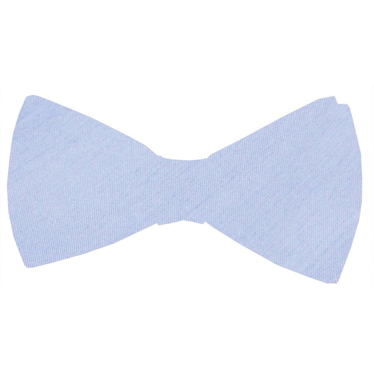 Ice Blue Shantung Bow Ties - Wedding Bow Tie - Pre-Tied - Swagger & Swoon