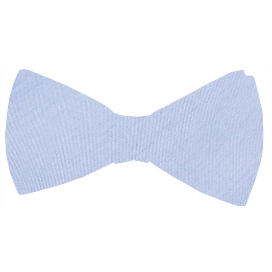Ice Blue Shantung Boys Bow Ties - Childrenswear - Neckstrap - Swagger & Swoon