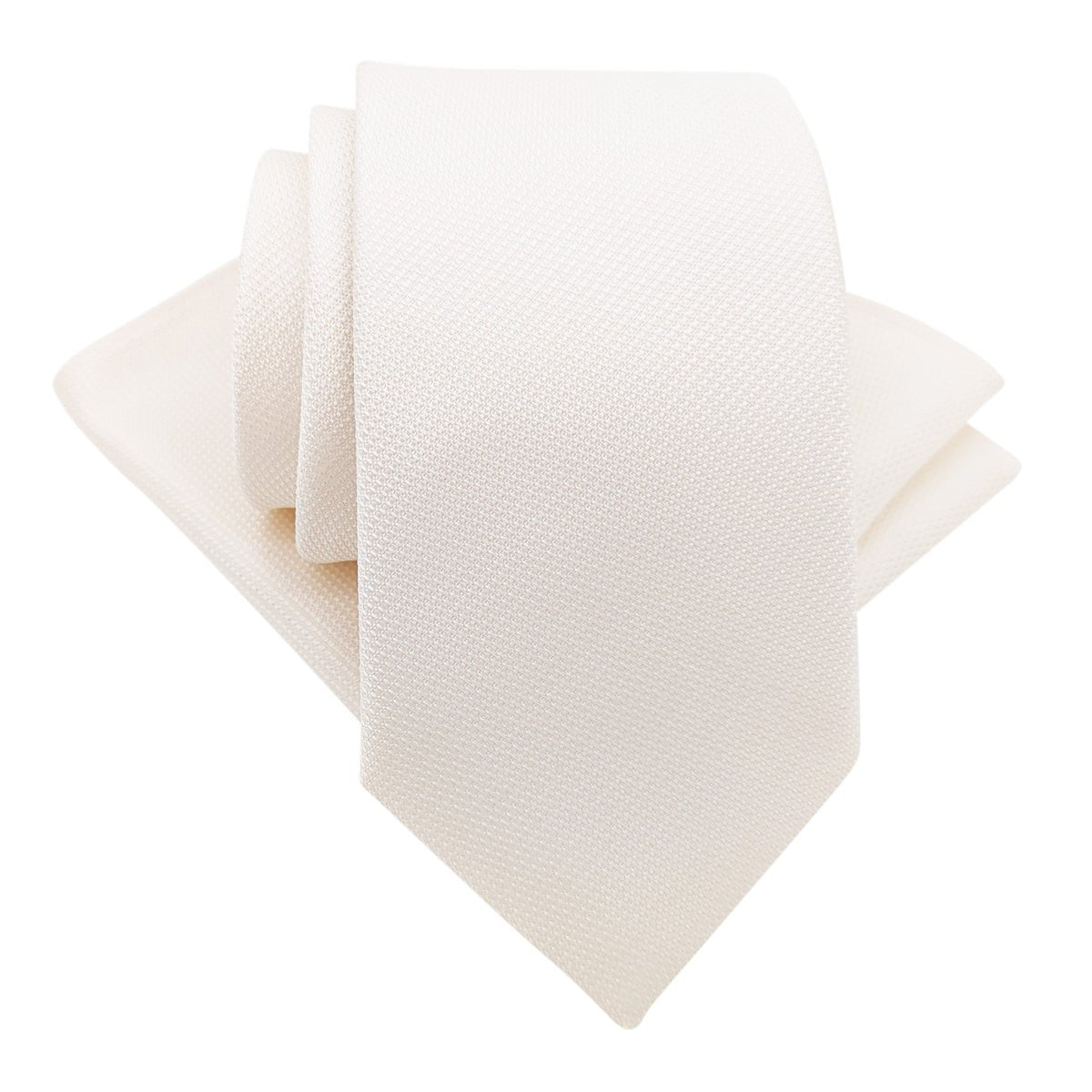 Ivory Textured Wedding Tie - Wedding Tie - Regular - Swagger & Swoon