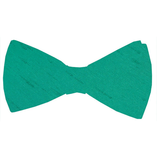 Jade Shantung Bow Ties - Wedding Bow Tie - Pre-Tied - Swagger & Swoon
