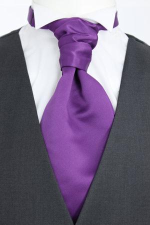 Light Purple Boys Pre-Tied Wedding Cravat - Childrenswear