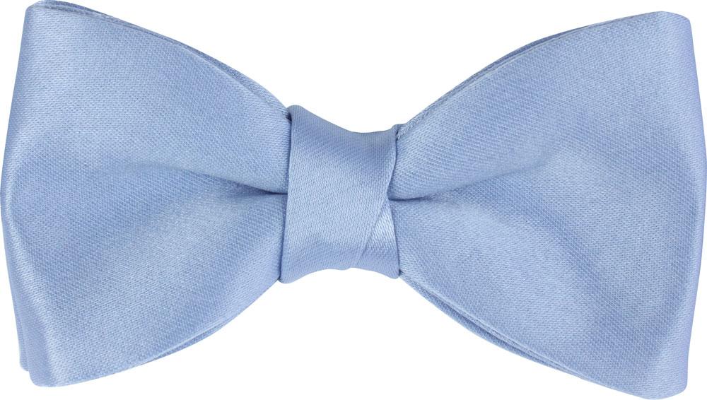 Light Steel Blue Boys Bow Tie - Childrenswear