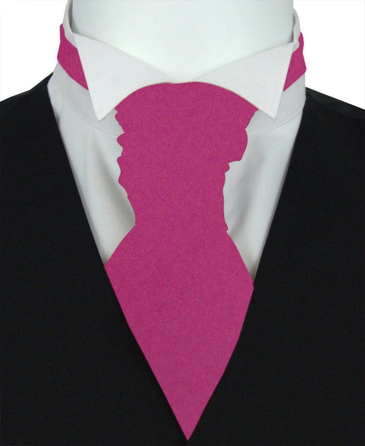 Magenta Boys Wedding Cravat - Childrenswear - - Swagger & Swoon