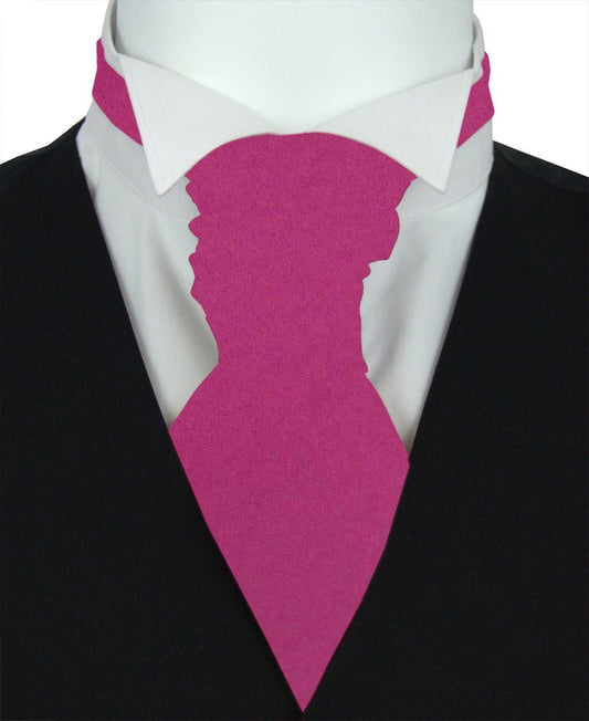 Magenta Wedding Cravats - Wedding Cravat - Pre-Tied - Swagger & Swoon