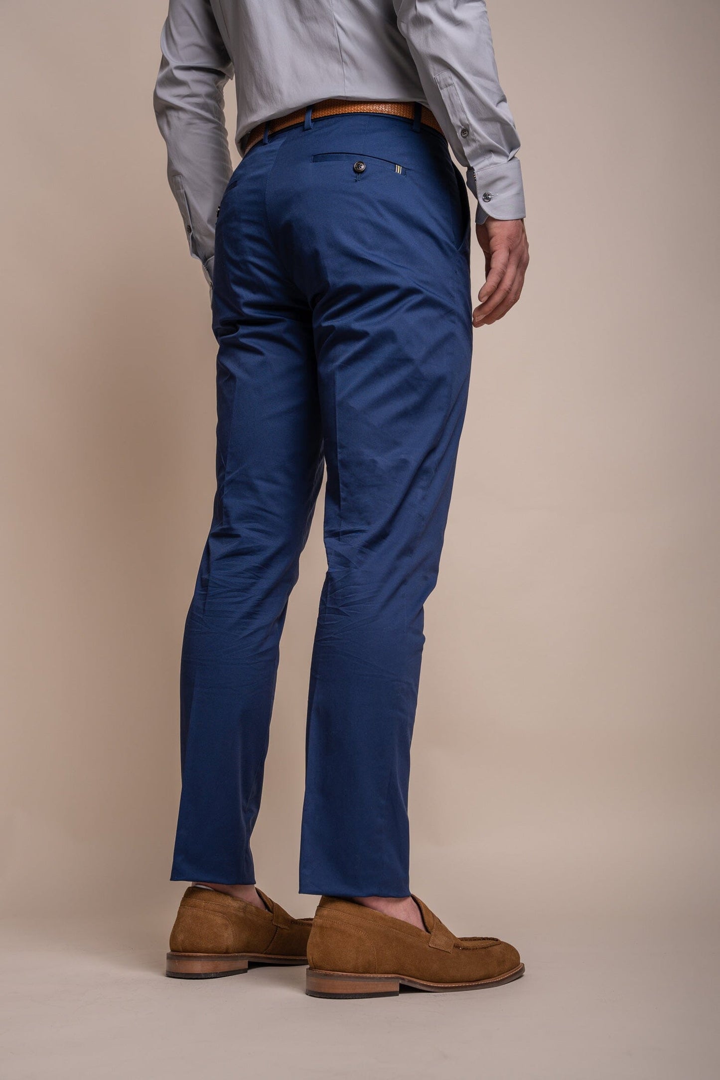 Mario Electric Cotton Trousers - Trousers - - THREADPEPPER