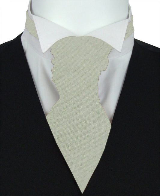 Meadow Shantung Pre-Tied Wedding Cravat - Wedding