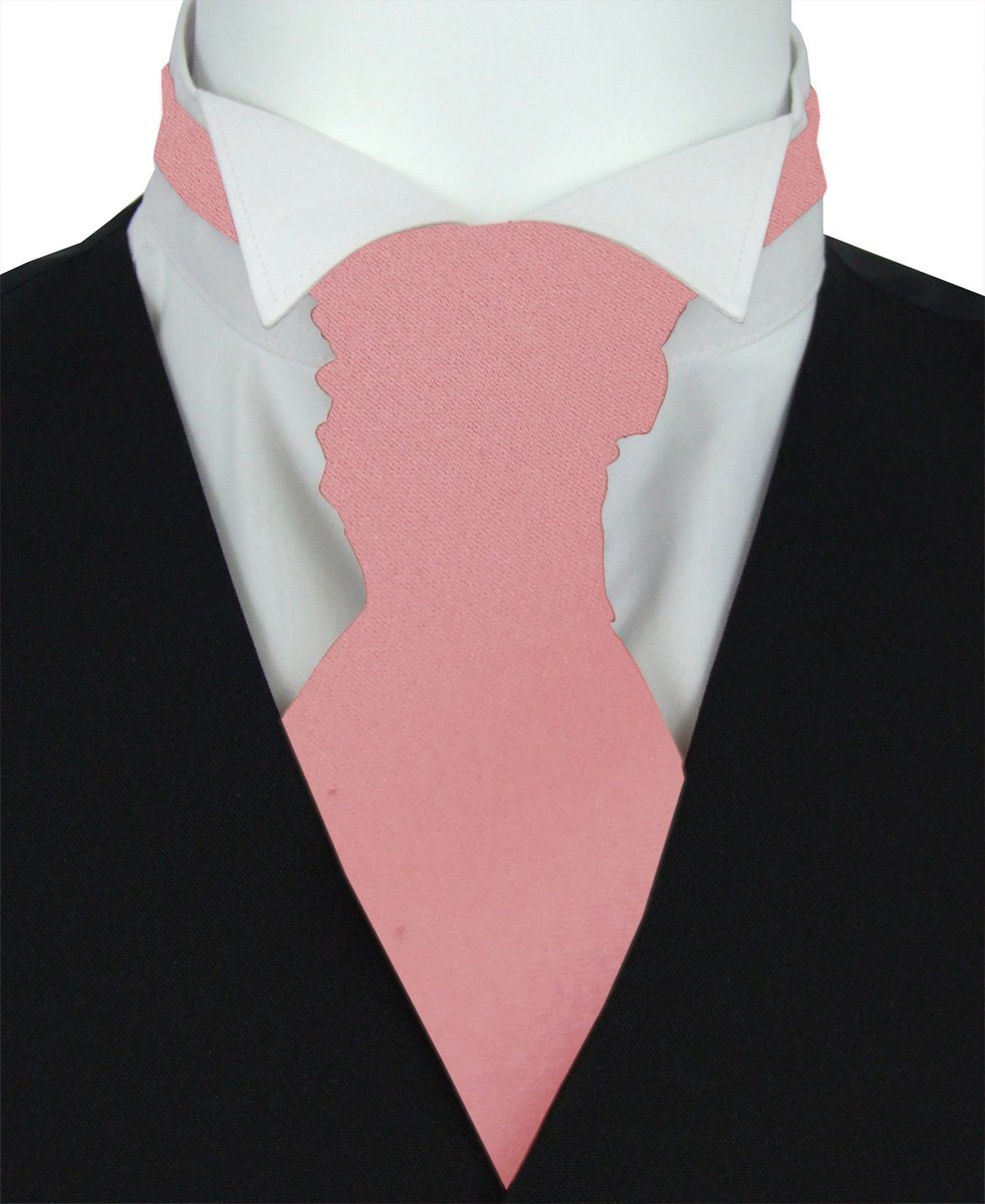 Mid Rose Boys Pre-Tied Wedding Cravat - Childrenswear