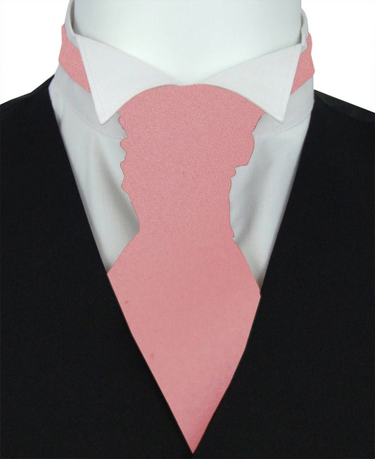 Mid Rose Boys Pre-Tied Wedding Cravat - Childrenswear
