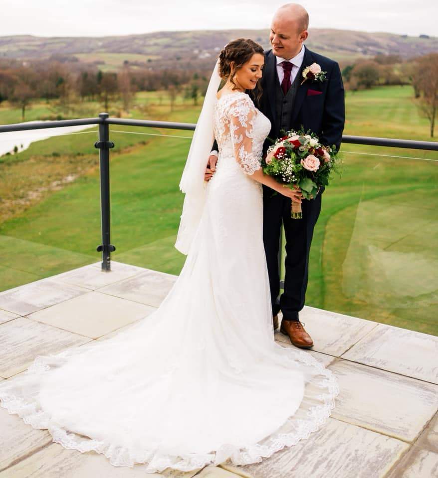 Mulberry Pre-Tied Wedding Cravat - Wedding