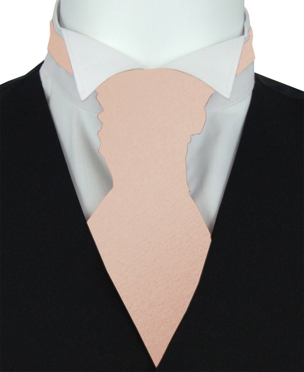 Nude Boys Pre-Tied Wedding Cravat - Childrenswear