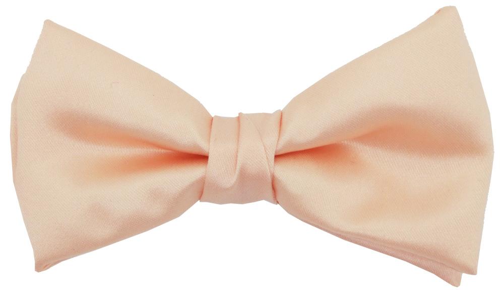 Pale Peach Bow Tie - Wedding