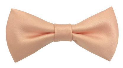 Pale Peach Boys Bow Tie - Childrenswear