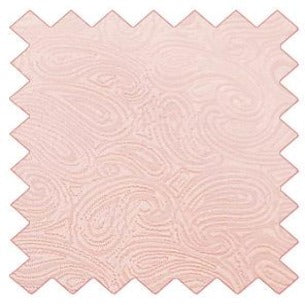 Peach Paisley Wedding Swatch - Swatch