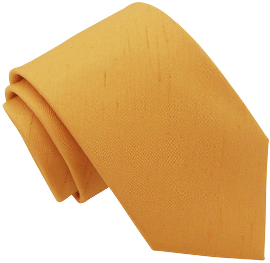 CLEARANCE - Gold Shantung Boys Tie
