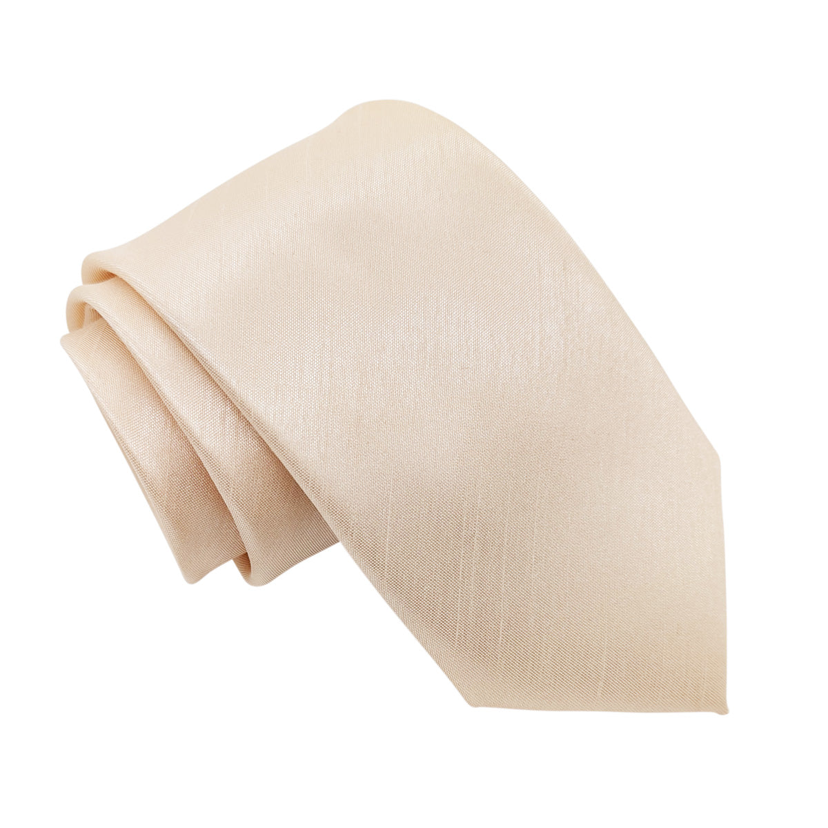 Vanilla Shantung Wedding Tie